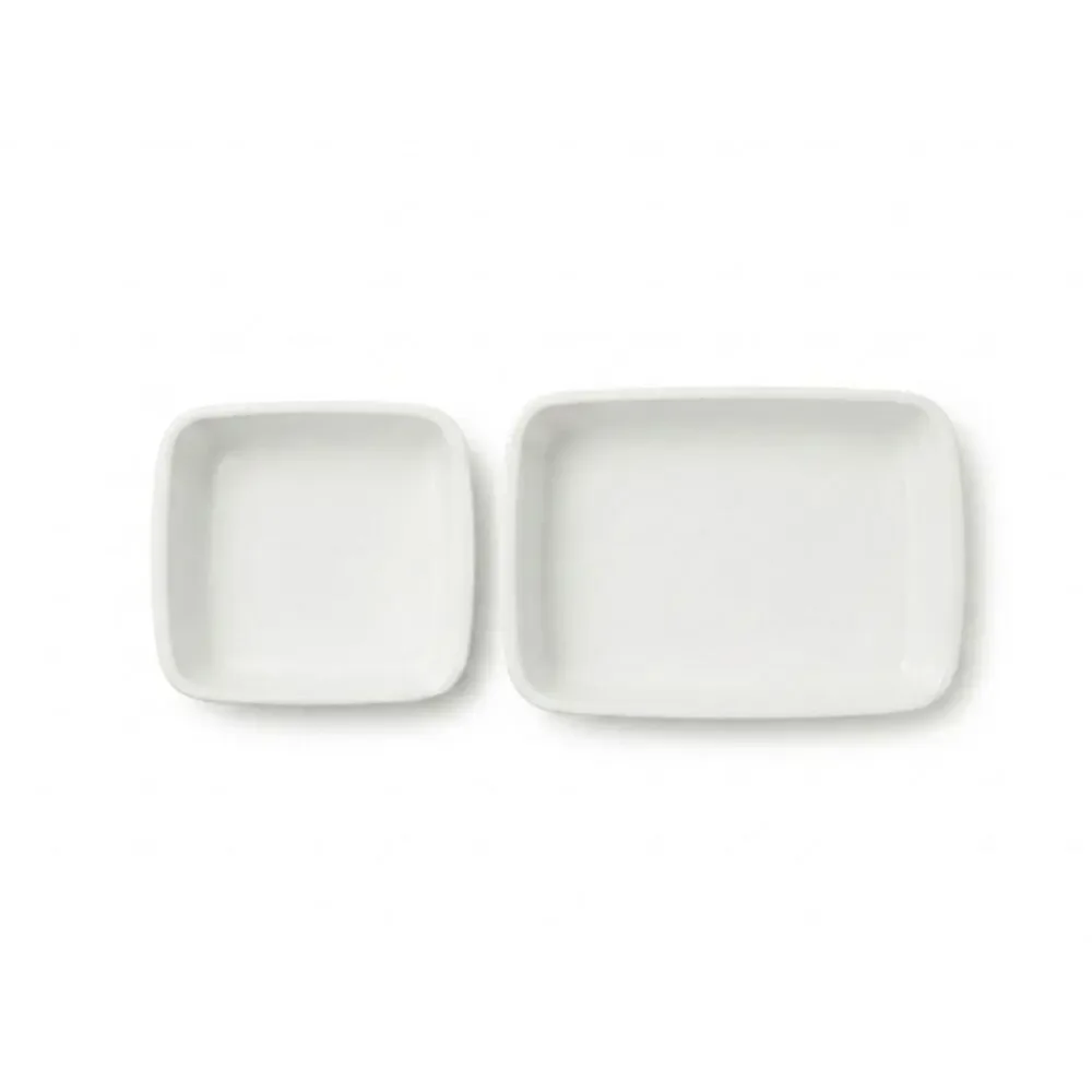 French Garden Fleurence Villeroy & Boch Enamelware Baking Pans Set of 2